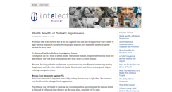 Desktop Screenshot of intelectmedical.com