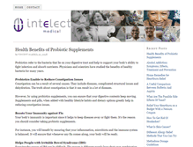 Tablet Screenshot of intelectmedical.com